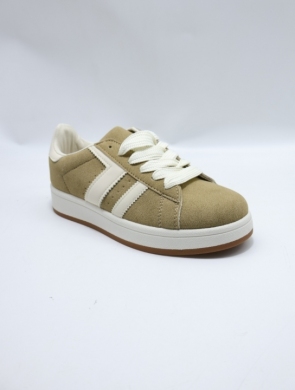 Buty sportowe damskie na płaskim (36-41) D26-12 KHAKI