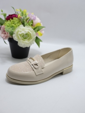 Mokasyny damskie na płaskim (36-41) 1665 BEIGE