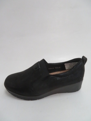 Półbuty damskie na koturnie (36-41) 761C BLACK