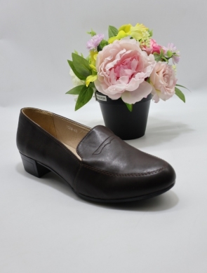 Półbuty damskie na obcasie (36-41) Z1528 BROWN