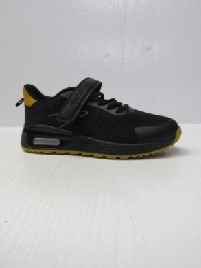 Buty sportowe chłopięce (32-37) EC266 BLACK/GOLD