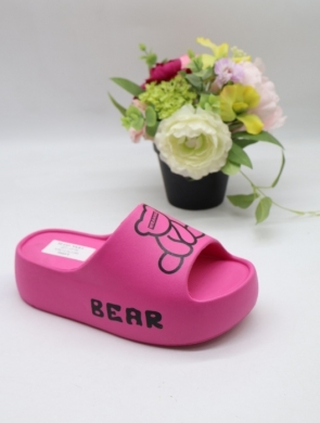 Basenówki damskie (36-41) BG176 FUCHSIA