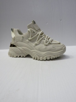 Buty sportowe damskie na płaskim (36-41) AXMB-2 BEIGE