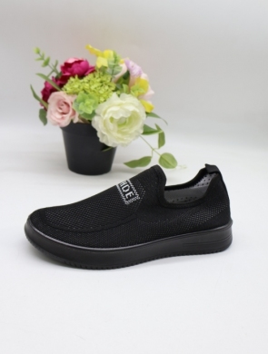 Buty sportowe damskie na płaskim (36-41) J-25 ALLBLACK