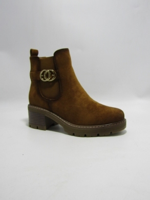 Botki damskie ocieplane na obcasie (36-41) SA3106-11 CAMEL