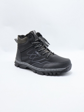 Trapery męskie ocieplane (40-46) F011-1 BLACK