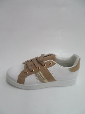 Buty sportowe damskie na płaskim (36-41) QS-28 WHITE