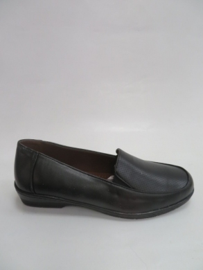 Półbuty damskie na płaskim (36-42) 6605 BLACK
