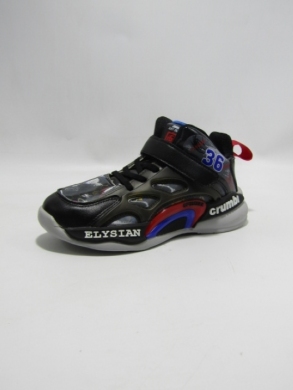 Buty sportowe chłopięce (32-37) L354 BL/GREY