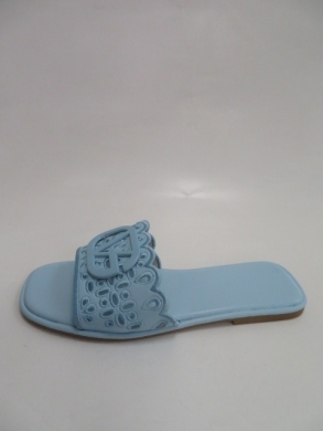 Klapki damskie na płaskim (36-41) 5269 BLUE