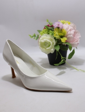Czółenki damskie na szpilce (36-41) A274 WHITE