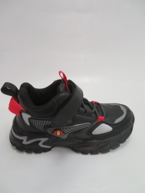 Sportowe Chłopięce (32-37) L250A BLACK/RED