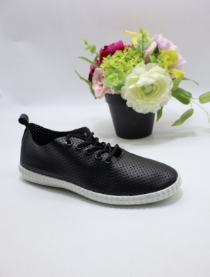 Buty sportowe damskie na płaskim (36-41) HC9206A BLACK