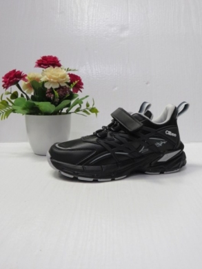 Buty sportowe chłopięce (32-37) LC906 BLACK/GREY