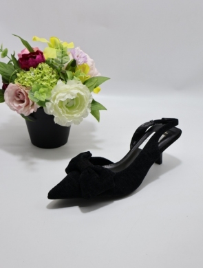 Sandały damskie na szpilce (36-41) F419 BLACK