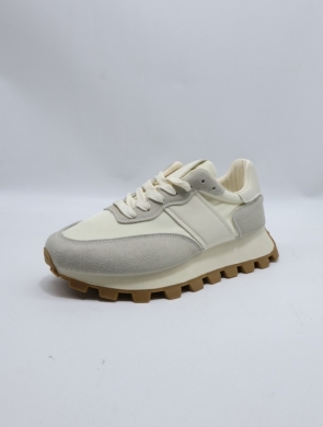 Buty sportowe damskie na płaskim (36-41) 88-107 BEIGE