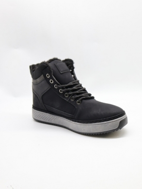 Botki męskie ocieplane (40-45) 288-67 BLACK
