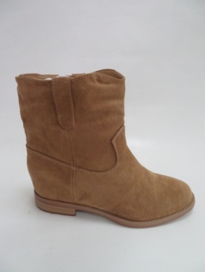 Botki damskie jesienne na płaskim (36-41) N952 KHAKI