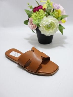 Klapki damskie na płaskim (36-41) GH5101 CAMEL