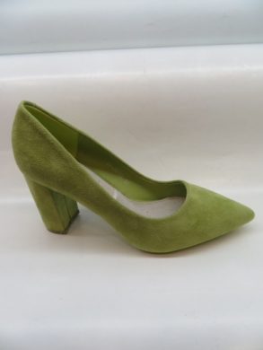 Czółenka damskie na obcasie (36-41) JX150 GREEN