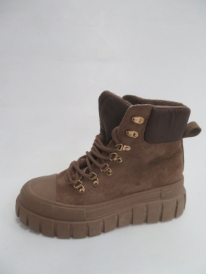 Trapery damskie ocieplane (36-41) 8069 COFFE