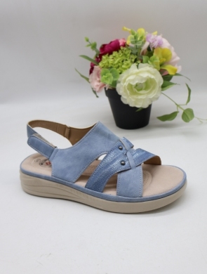 Sandały damskie na płaskim (36-42) 22019-6 L.BLUE