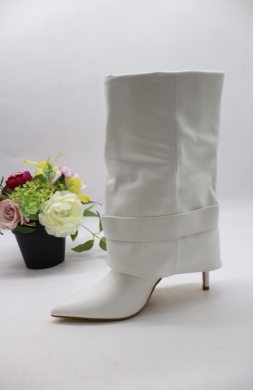 Kozaki damskie na szpilce (36-41) X8435 WHITE