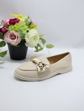 Mokasyny damskie na płaskim (36-41) DH-1145 BEIGE