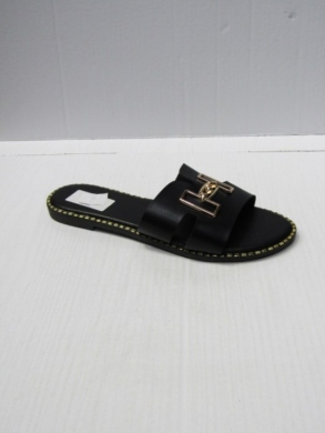 Klapki damskie na płaskim (36-41) 5169 BLACK