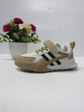 Buty sportowe chłopięce (32-37) LC903 KHAKI/WHITE