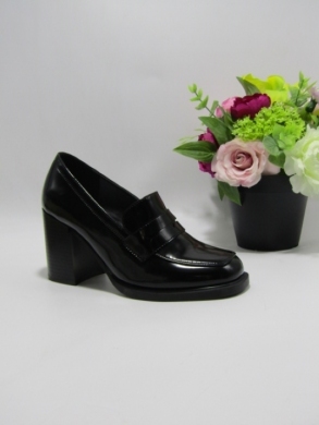 Półbuty damskie na obcasie (36-41) 9147 BLACK