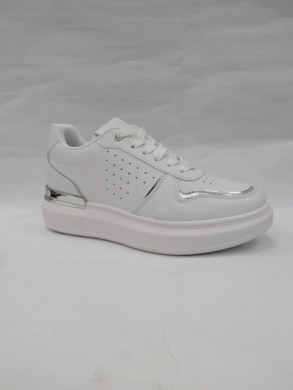 Buty sportowe damskie na płaskim (36-41) SX33 SILVER