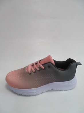Buty sportowe damskie na płaskim (37-42) JX2117 LPINK/GREY