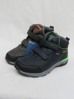 Buty sportowe chłopięce ocieplane (32-37) 5XC 8281-W MIX