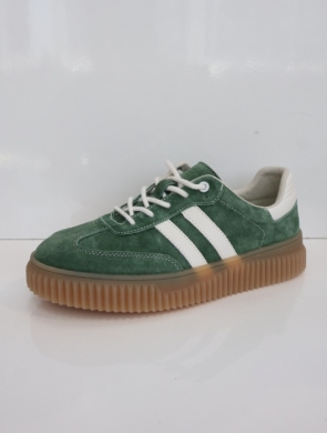 Buty sportowe damskie na płaskim (36-41) GD-XF-199 GREEN
