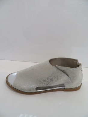 Półbuty damskie na płaskim (36-41) GD-FL821 GREY
