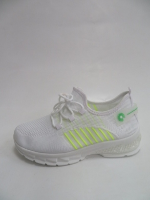 Buty sportowe damskie na płaskim (36-41) AYZK-07-6 WHITE