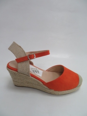 Sandały damskie na koturnie (36-41) XF-36 ORANGE