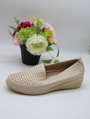 Półbuty damskie na koturnie (36-41) TB3-07 BEIGE