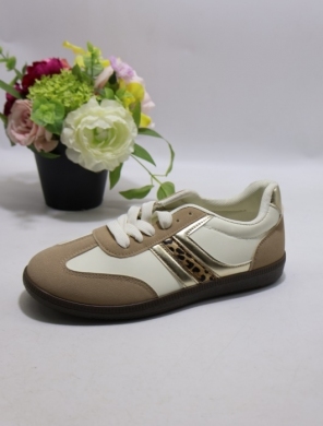 Buty sportowe damskie na płaskim (36-41) A102 KHAKI