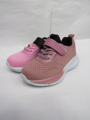 Buty sportowe dziewczęce (25-30) D3-11 PINK/BLA-RED