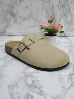 Klapki damskie na płaskim (36-41) 2110 BEIGE