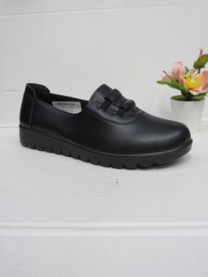 Półbuty damskie na płaskim (36-41) HYZ-66 BLACK