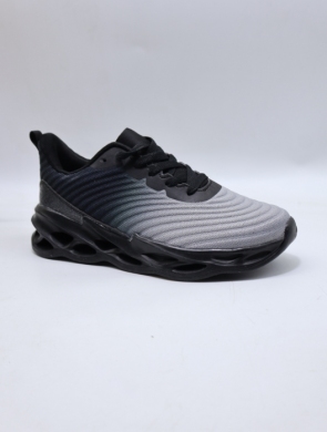 Buty sportowe damskie na płaskim (36-41) SD2582 BLACK/GREY