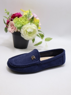 Mokasyny damskie na płaskim (36-41) WD108 BLUE