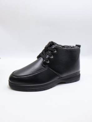 Botki męskie ocieplane (40-45) 7790 BLACK