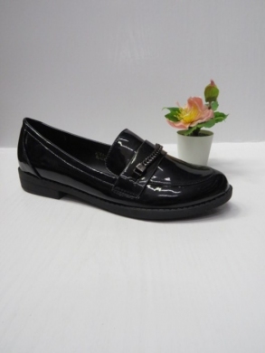 Mokasyny damskie na płaskim (36-41) A761 BLACK
