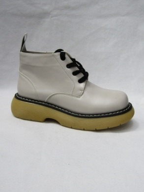 Botki damskie na płaskim (36-41) DE1091 BEIGE