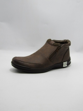 Botki męskie ocieplane nadwymiary (46-49) 1362-2 BROWN