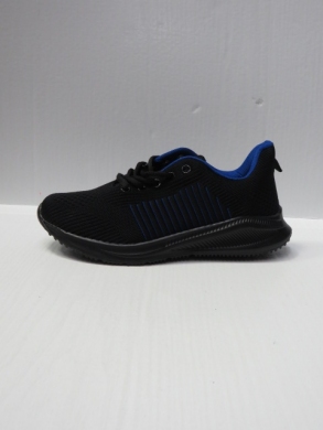 Buty sportowe damskie na płaskim (36-41) HL2002 BLACK/BLUE